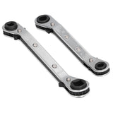 CT122 Refrigerator Ratchet Wrench 1/4 3/16 5/16 3/8 Stainless Steel Wrench Air Conditioner Repair Tool for Household
