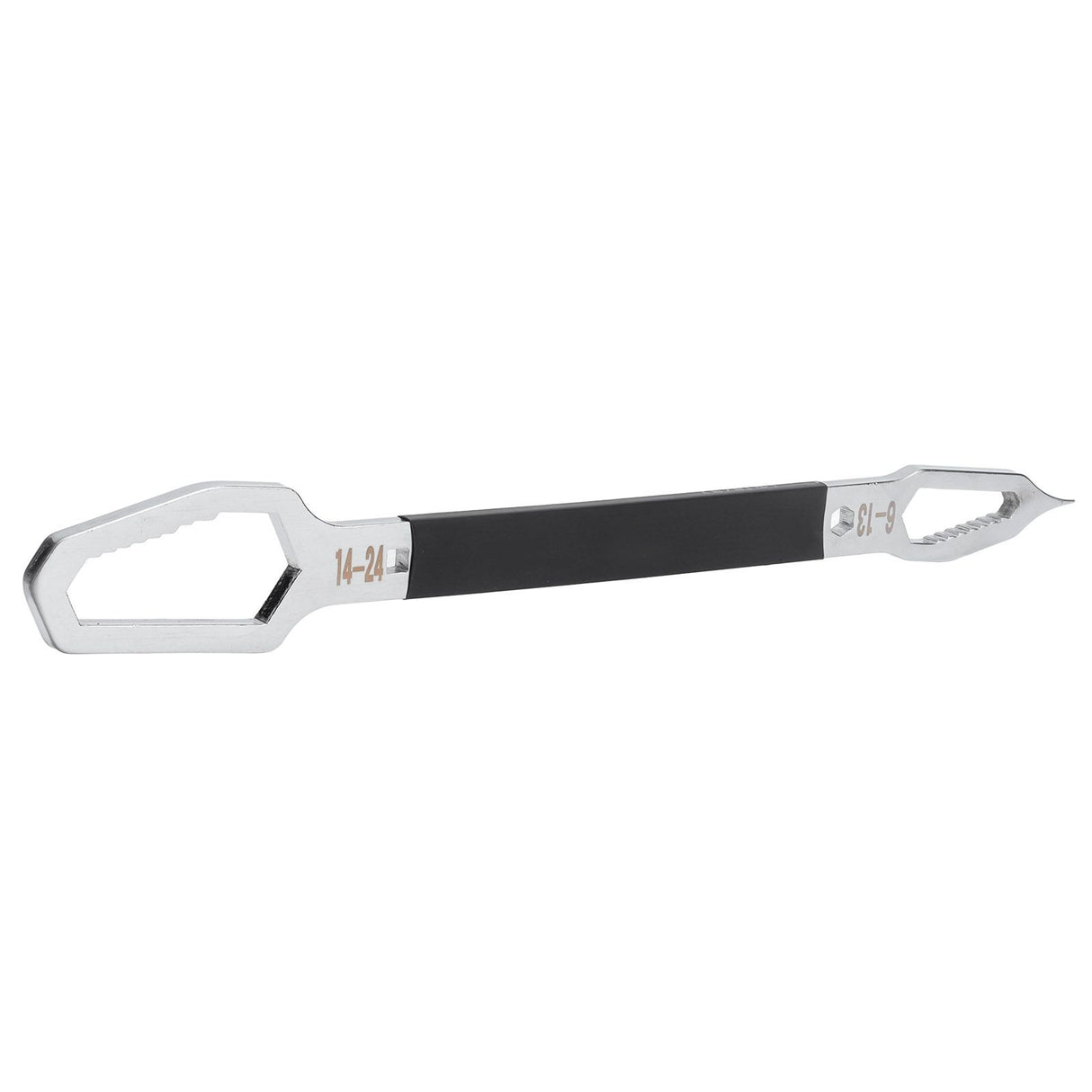 Shaped Wrench Double Ended Multifunctional Universal Unique Ultra Long Design Hardware Hand ToolBlack
