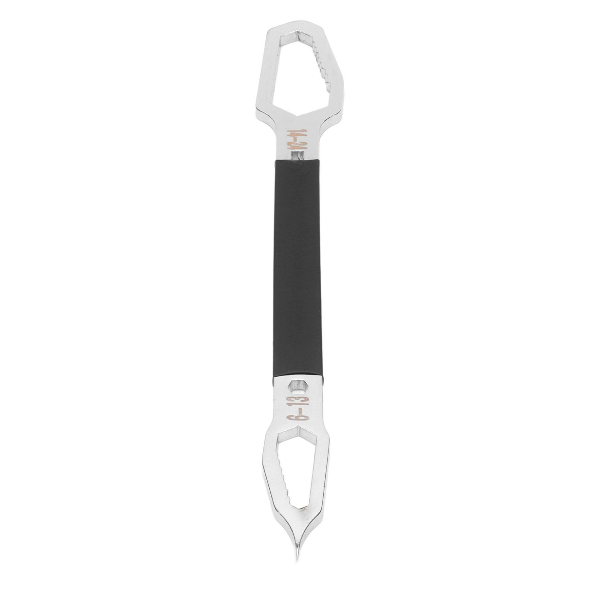 Shaped Wrench Double Ended Multifunctional Universal Unique Ultra Long Design Hardware Hand ToolBlack
