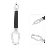 Shaped Wrench Double Ended Multifunctional Universal Unique Ultra Long Design Hardware Hand ToolBlack