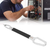 Shaped Wrench Double Ended Multifunctional Universal Unique Ultra Long Design Hardware Hand ToolBlack