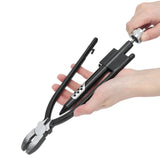 Safety Wire Pliers Fine Workmanship High Hardness High Carbon Steel Small Volume Wire Twisting Pliers9in