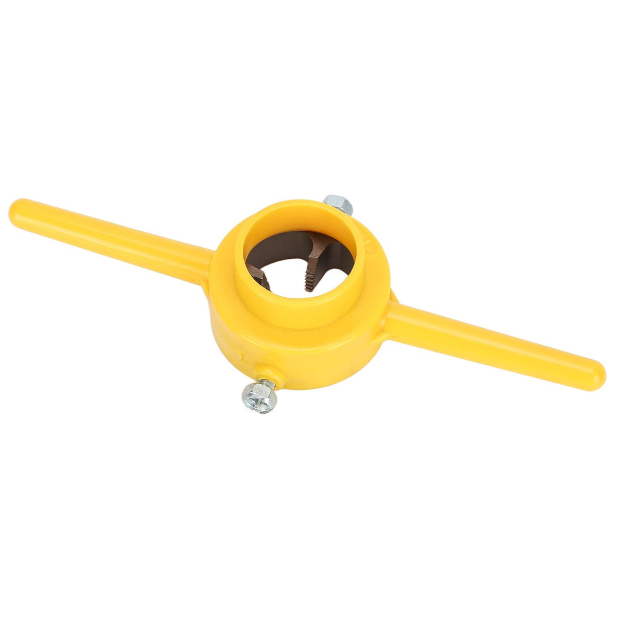 Pipe Threader 60 Degree Durable Manual Pipe Threading Kit with 3 Different Sizes Molds Shells for PVC NPT Plastic Pipes