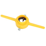 Pipe Threader 60 Degree Durable Manual Pipe Threading Kit with 3 Different Sizes Molds Shells for PVC NPT Plastic Pipes