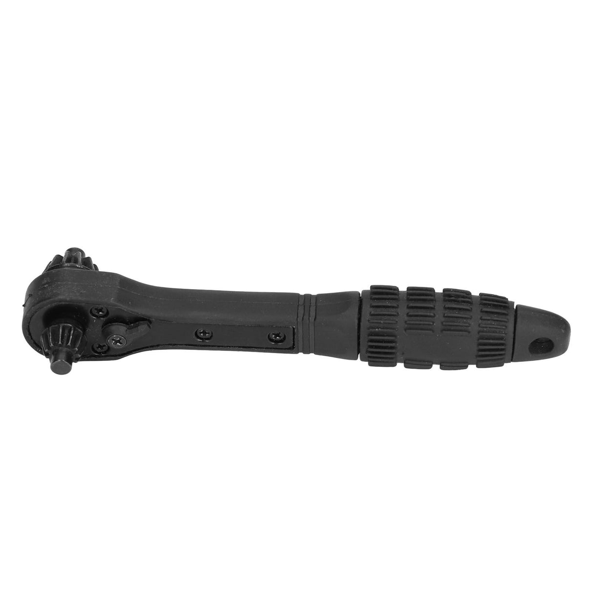 Ratchet Wrench 2 in 1 Black Carbon Steel Multifunctional Quick Drill Chuck Wrench for Universal Electric Drills