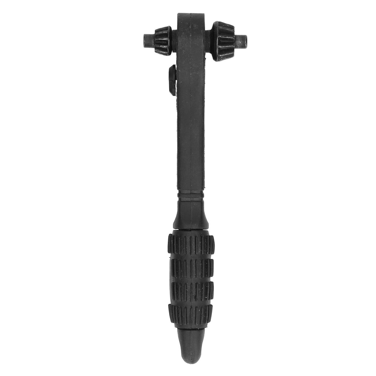 Ratchet Wrench 2 in 1 Black Carbon Steel Multifunctional Quick Drill Chuck Wrench for Universal Electric Drills