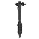 Ratchet Wrench 2 in 1 Black Carbon Steel Multifunctional Quick Drill Chuck Wrench for Universal Electric Drills