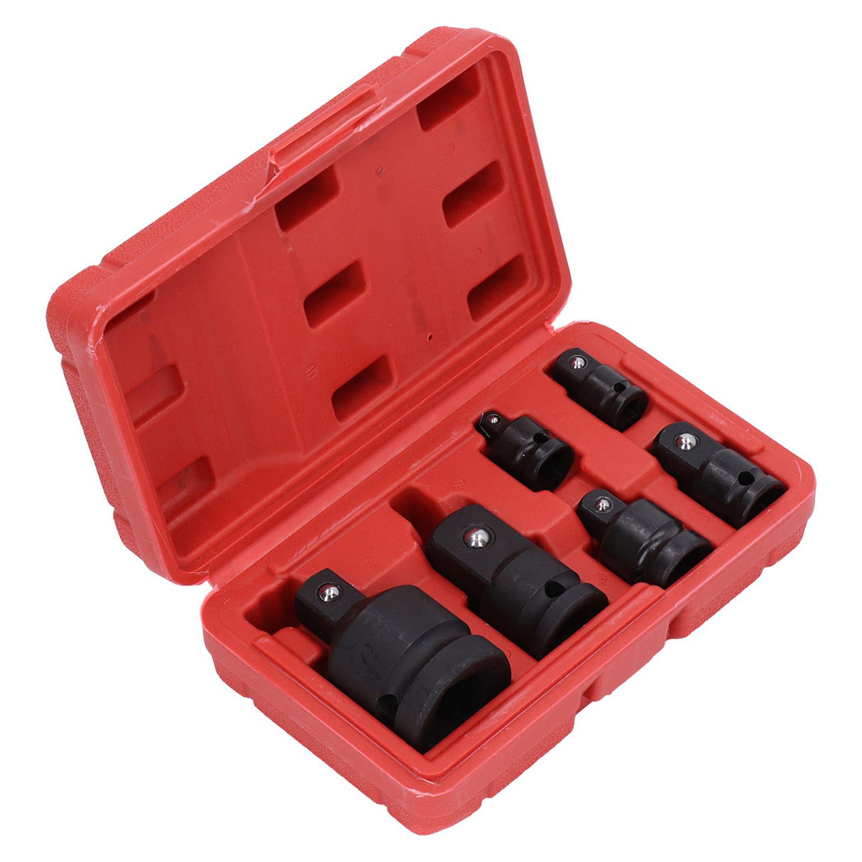 Socket Adapter Set Chrome Tangsten Steel 1 3/4 1/2 3/8 1/4 Drive Impact Adapter for Home Maintenance