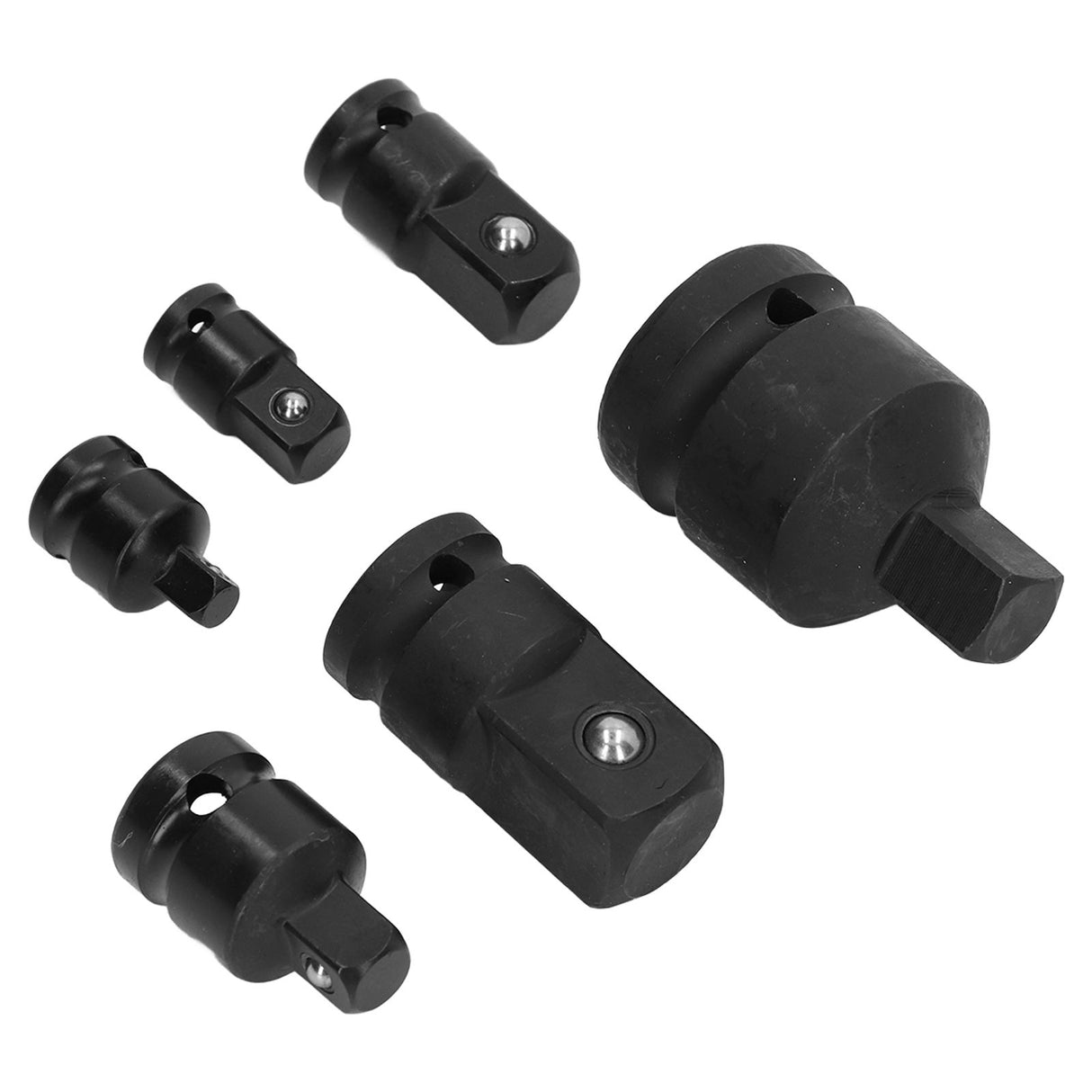 Socket Adapter Set Chrome Tangsten Steel 1 3/4 1/2 3/8 1/4 Drive Impact Adapter for Home Maintenance