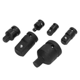 Socket Adapter Set Chrome Tangsten Steel 1 3/4 1/2 3/8 1/4 Drive Impact Adapter for Home Maintenance