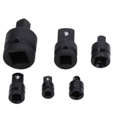 Socket Adapter Set Chrome Tangsten Steel 1 3/4 1/2 3/8 1/4 Drive Impact Adapter for Home Maintenance