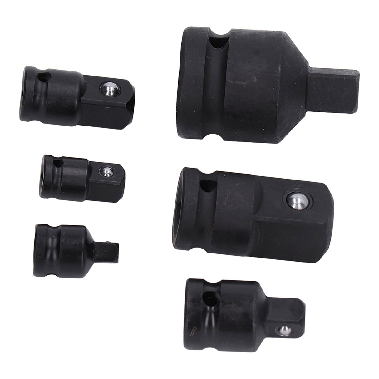 Socket Adapter Set Chrome Tangsten Steel 1 3/4 1/2 3/8 1/4 Drive Impact Adapter for Home Maintenance
