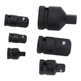 Socket Adapter Set Chrome Tangsten Steel 1 3/4 1/2 3/8 1/4 Drive Impact Adapter for Home Maintenance