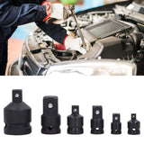 Socket Adapter Set Chrome Tangsten Steel 1 3/4 1/2 3/8 1/4 Drive Impact Adapter for Home Maintenance