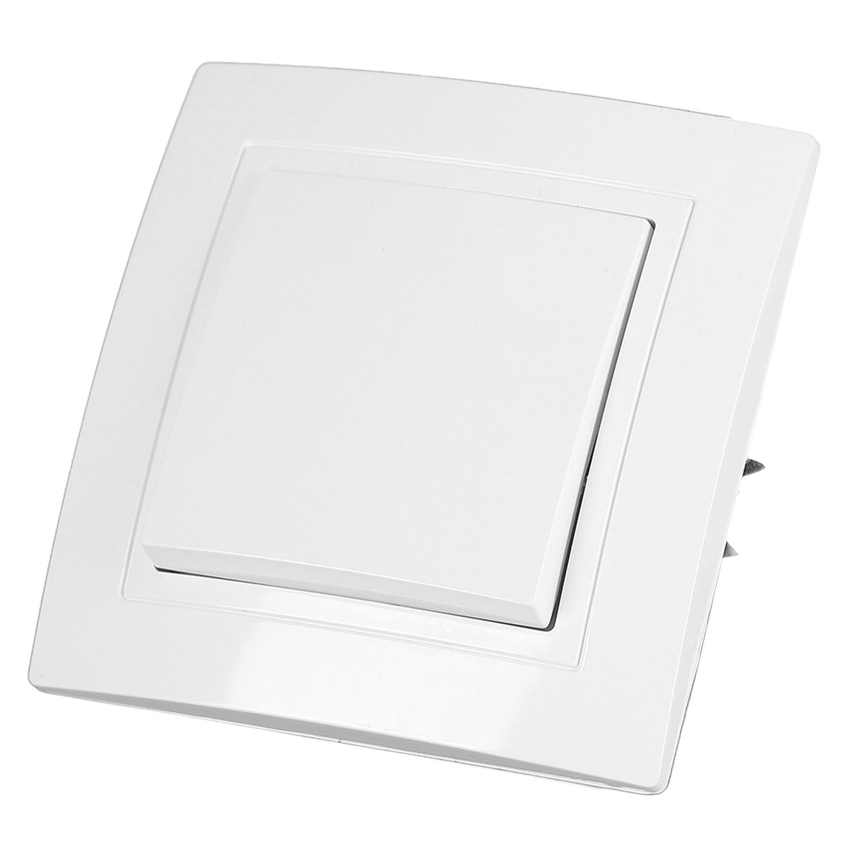 8Pcs Single Pole Light Switch 10A/250V Wall Decorative Paddle Rocker Switch European Regulations for House Use