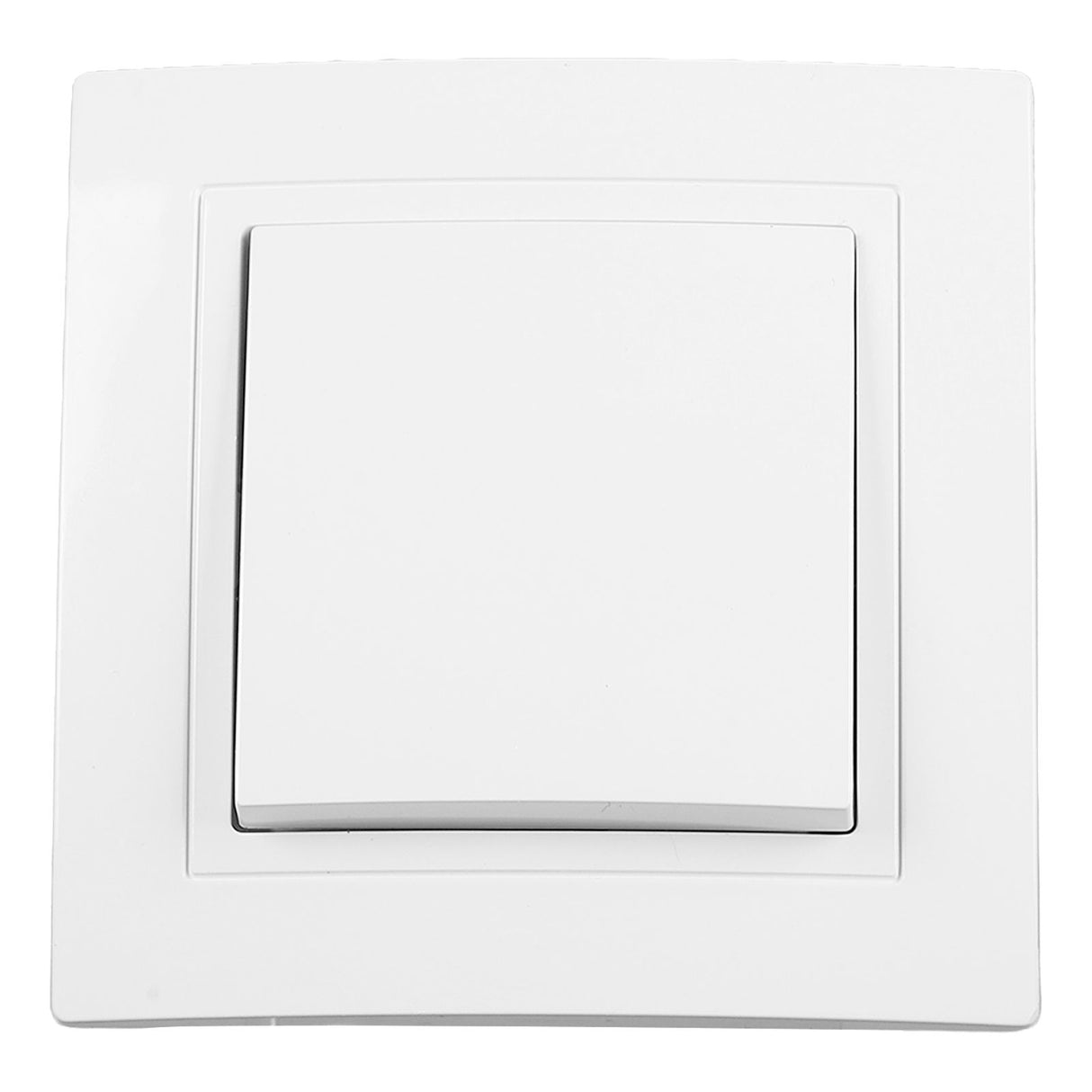 8Pcs Single Pole Light Switch 10A/250V Wall Decorative Paddle Rocker Switch European Regulations for House Use