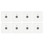 8pcs Concealed Sound Control Switch Light Control Panel for Home Office 250V 10A
