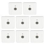 8pcs Concealed Sound Control Switch Light Control Panel for Home Office 250V 10A