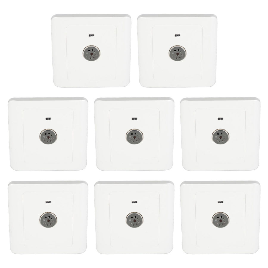 8pcs Concealed Sound Control Switch Light Control Panel for Home Office 250V 10A