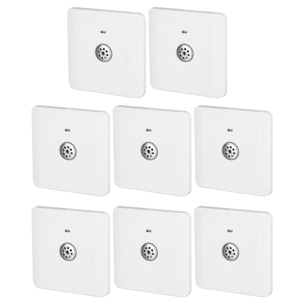 8pcs Concealed Sound Control Switch Light Control Panel for Home Office 250V 10A