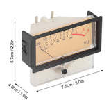 VU Meter Head Tube Amplifier 40mA High Internal Resistance High Accuracy Table Power Discharge Flat 12V - Extra Image