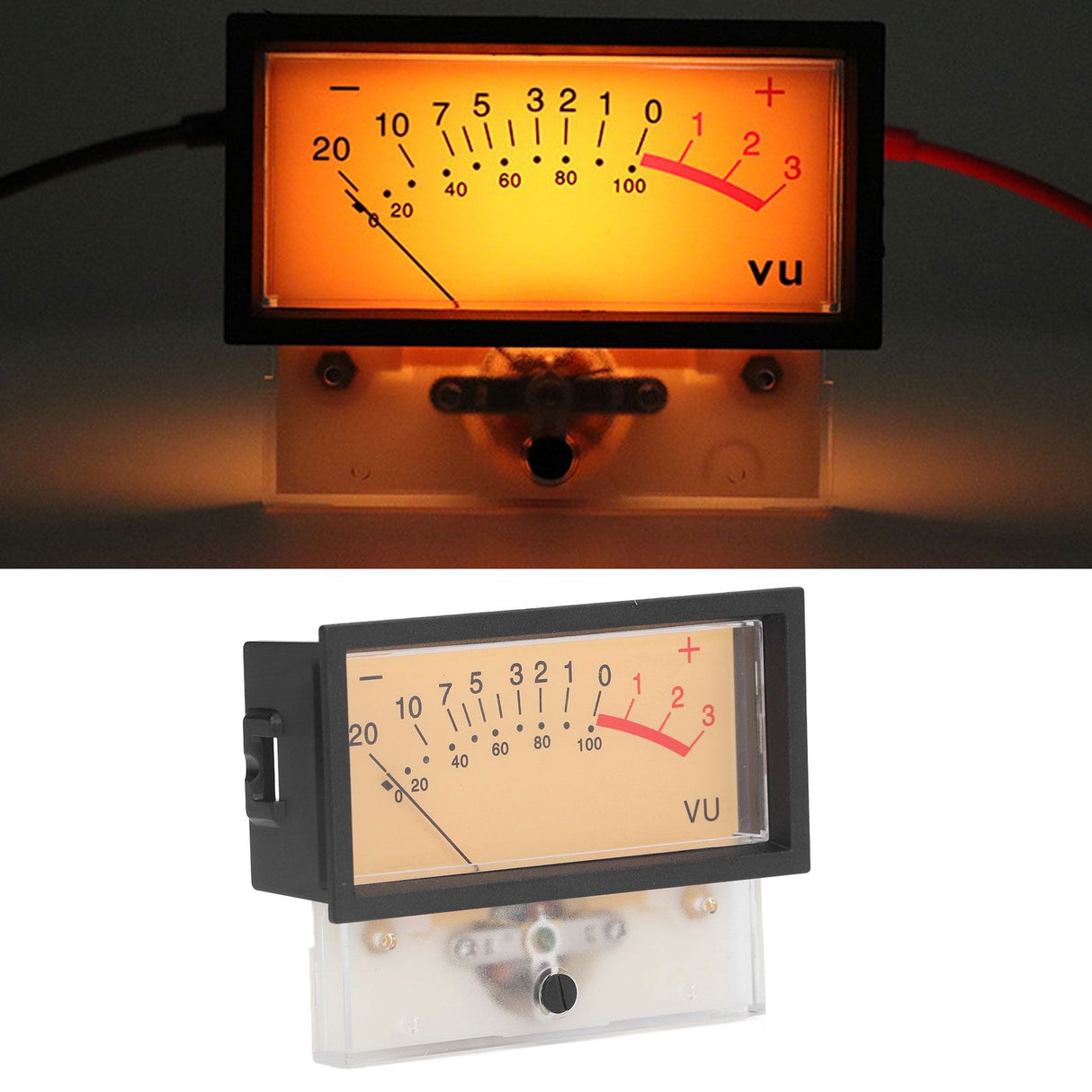 VU Meter Head Tube Amplifier 40mA High Internal Resistance High Accuracy Table Power Discharge Flat 12V