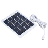 Outdoor 3W 5V Polysilicon Solar Panel Cell DIY Solar Charger Generator for Mobile Phonre