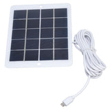 Outdoor 3W 5V Polysilicon Solar Panel Cell DIY Solar Charger Generator for Mobile Phonre