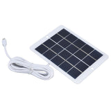 Outdoor 3W 5V Polysilicon Solar Panel Cell DIY Solar Charger Generator for Mobile Phonre - Rear View