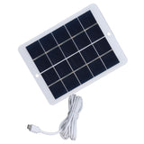 Outdoor 3W 5V Polysilicon Solar Panel Cell DIY Solar Charger Generator for Mobile Phonre