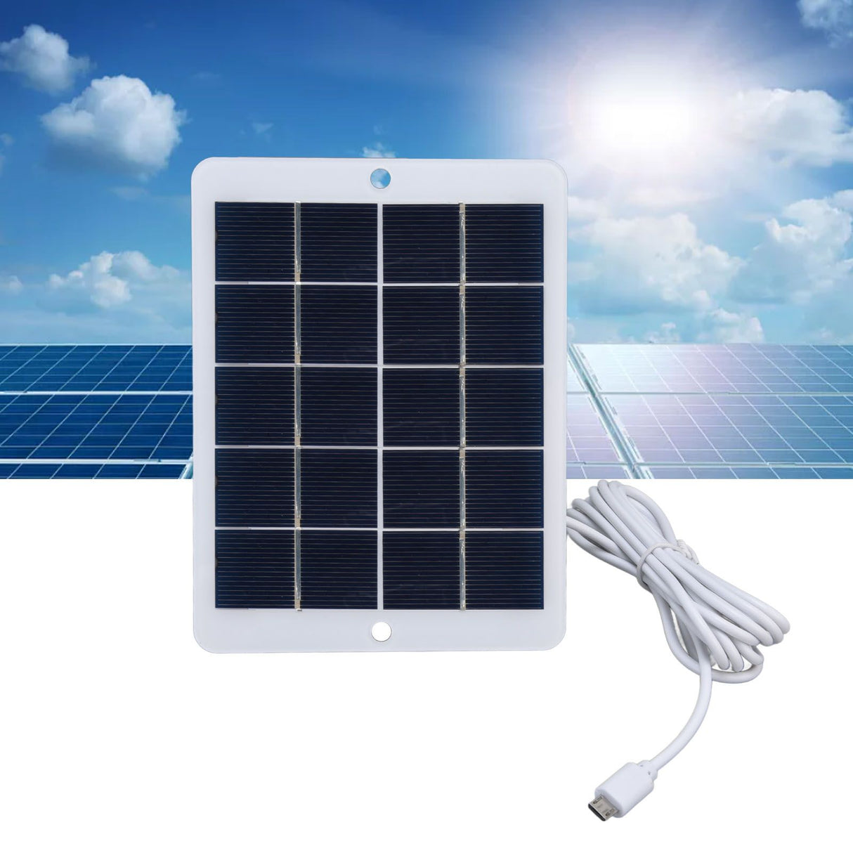 Outdoor 3W 5V Polysilicon Solar Panel Cell DIY Solar Charger Generator for Mobile Phonre
