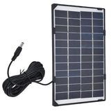 DC5521 Output 6W 12V Solar Panel DIY Solar Charger Polysilicon Tablet Generator for Lamp