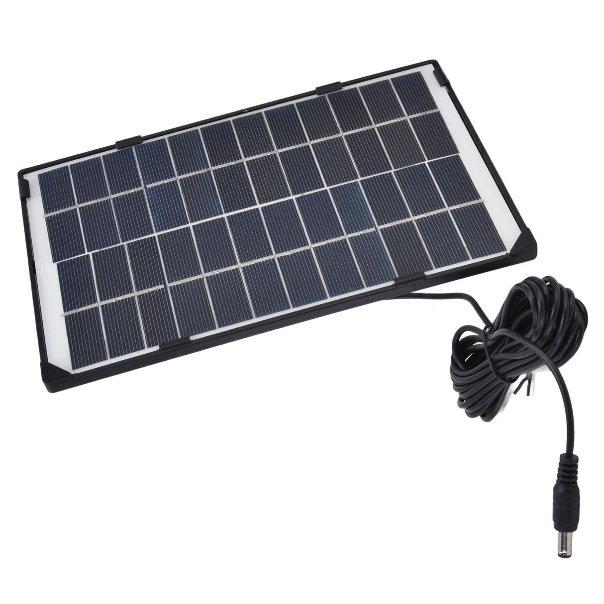 DC5521 Output 6W 12V Solar Panel DIY Solar Charger Polysilicon Tablet Generator for Lamp