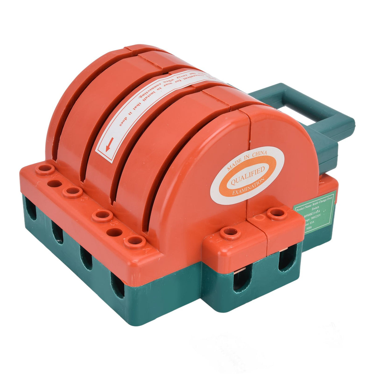4P 63A 380V Disconnect Knife Switch Double Throw Knife Safety Disconnect Switch for Industrial Enterprises