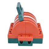 4P 63A 380V Disconnect Knife Switch Double Throw Knife Safety Disconnect Switch for Industrial Enterprises