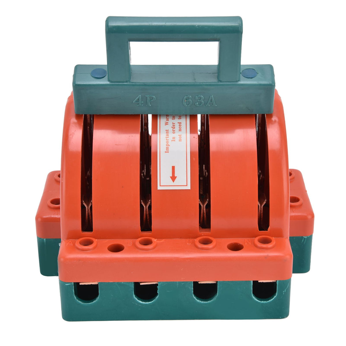 4P 63A 380V Disconnect Knife Switch Double Throw Knife Safety Disconnect Switch for Industrial Enterprises