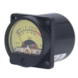 VU Meter Vibration Static Proof Amplifier Volume Level Meter with Backlight for Recording Studio Home Speaker 50mA 12V