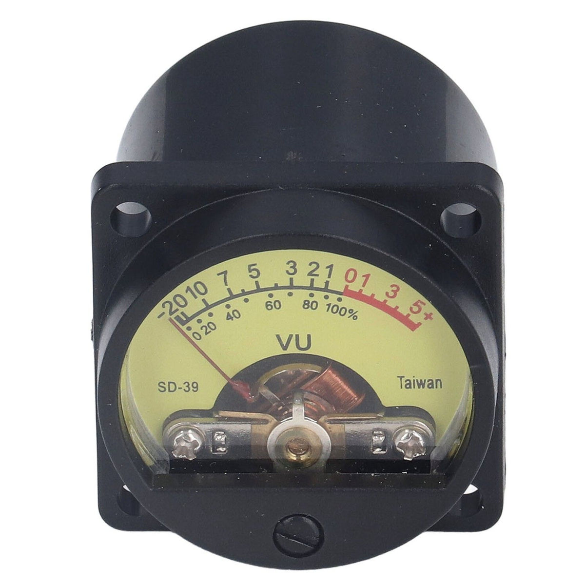 VU Meter Vibration Static Proof Amplifier Volume Level Meter with Backlight for Recording Studio Home Speaker 50mA 12V