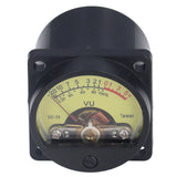 VU Meter Vibration Static Proof Amplifier Volume Level Meter with Backlight for Recording Studio Home Speaker 50mA 12V