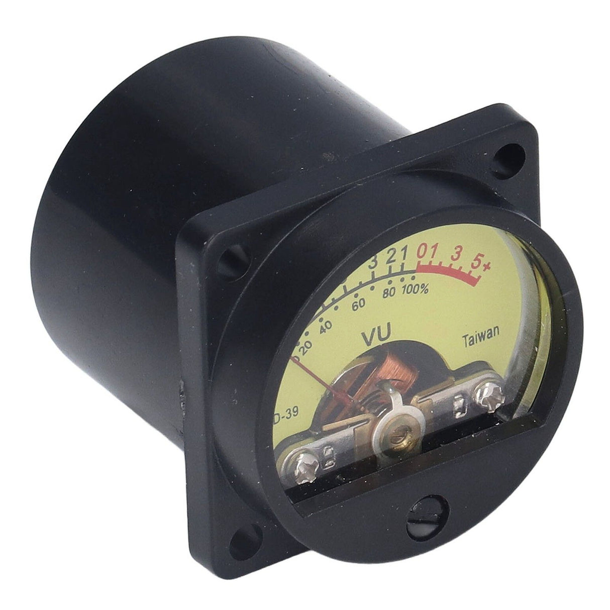 VU Meter Vibration Static Proof Amplifier Volume Level Meter with Backlight for Recording Studio Home Speaker 50mA 12V