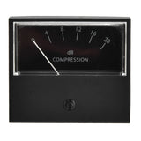 VU Meter High Accuracy Small Lightweight Clear Display Antistatic LED Volume Meter for DIY Recording Studio Home - Front View