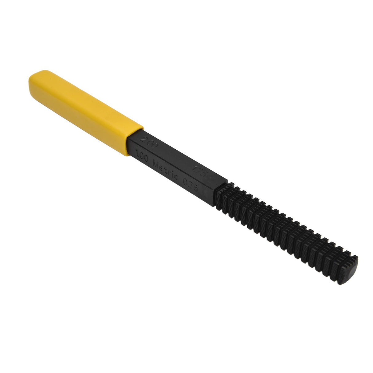 Thread File Screw Thread Restoring Tool Repair Accessory with Detachable Handle for Home Decoration Maintenance