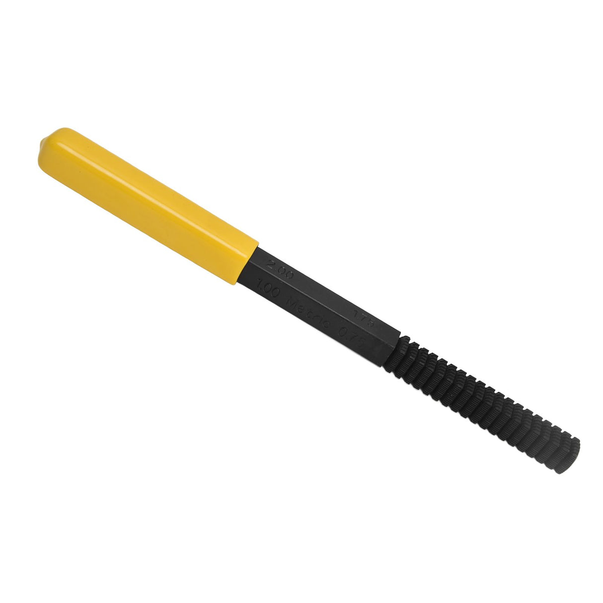 Thread File Screw Thread Restoring Tool Repair Accessory with Detachable Handle for Home Decoration Maintenance