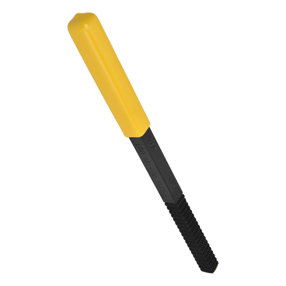 Thread File Screw Thread Restoring Tool Repair Accessory with Detachable Handle for Home Decoration Maintenance