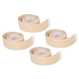 4Pcs Kitchen Sealant Strip PVC Waterproof Self Adhesive Sealing Tape for Bathroom Sink - Top-Down View