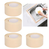 4Pcs Kitchen Sealant Strip PVC Waterproof Self Adhesive Sealing Tape for Bathroom Sink - Extra Image