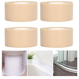 4Pcs Kitchen Sealant Strip PVC Waterproof Self Adhesive Sealing Tape for Bathroom Sink - Extra Image