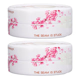 2Pcs Waterproof Tape Self Adhesive PVC Sealing Caulking Strip for Kitchen Bathroom 3.2 Meter - Front View