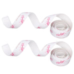 2Pcs Waterproof Tape Self Adhesive PVC Sealing Caulking Strip for Kitchen Bathroom 3.2 Meter