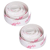 2Pcs Waterproof Tape Self Adhesive PVC Sealing Caulking Strip for Kitchen Bathroom 3.2 Meter
